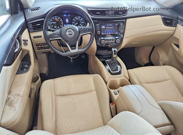 JN8AT2MVXKW390803 2019 NISSAN ROGUE White წინა პანელის ხედი