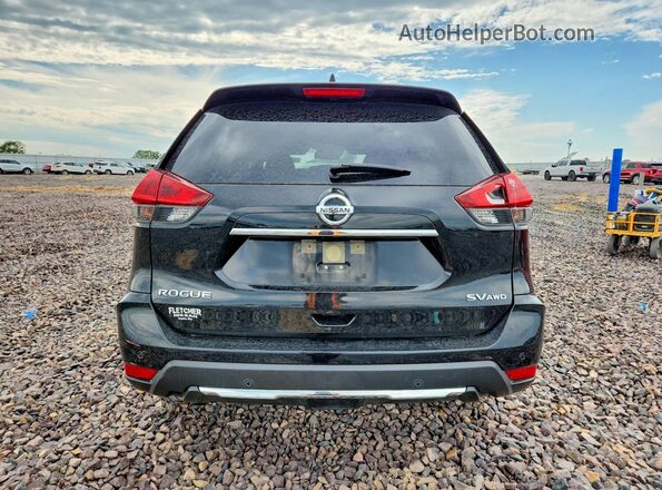 JN8AT2MVXLW104255 2020 NISSAN ROGUE Black Widok z tyłu