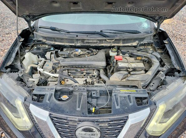 JN8AT2MVXLW104255 2020 NISSAN ROGUE Black Widok komory silnika