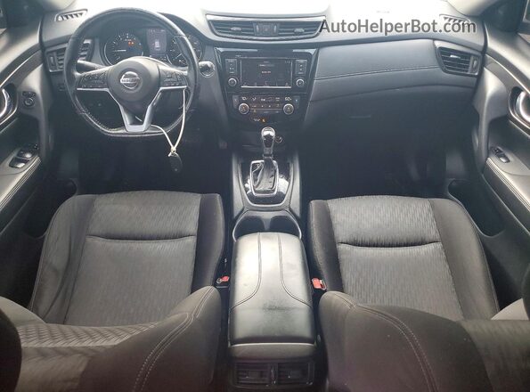 JN8AT2MVXLW136140 2020 NISSAN ROGUE Charcoal Dashboard view