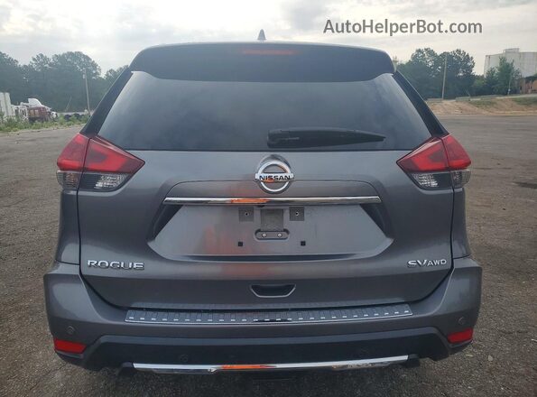 JN8AT2MVXLW136140 2020 NISSAN ROGUE Charcoal Rear view