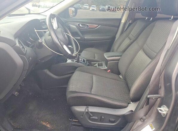 JN8AT2MVXLW136140 2020 NISSAN ROGUE Charcoal Front interior view