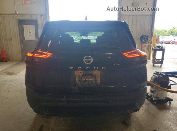 JN8AT3AA9MW004334 2021 NISSAN ROGUE Black Rear view