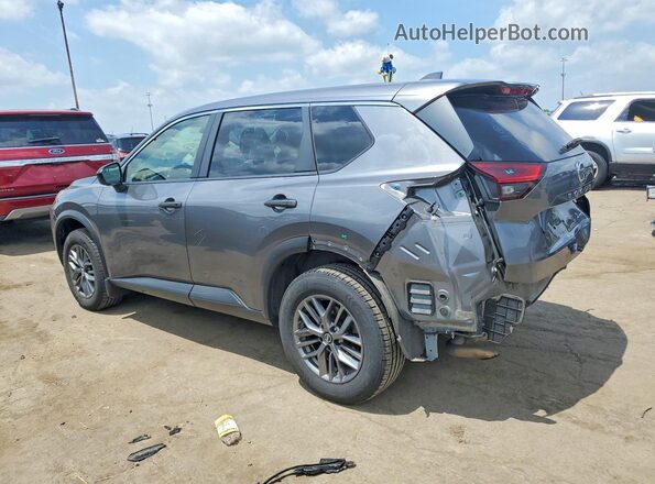 JN8AT3AB1MW210580 2021 NISSAN ROGUE Gray Trasero izquierdo