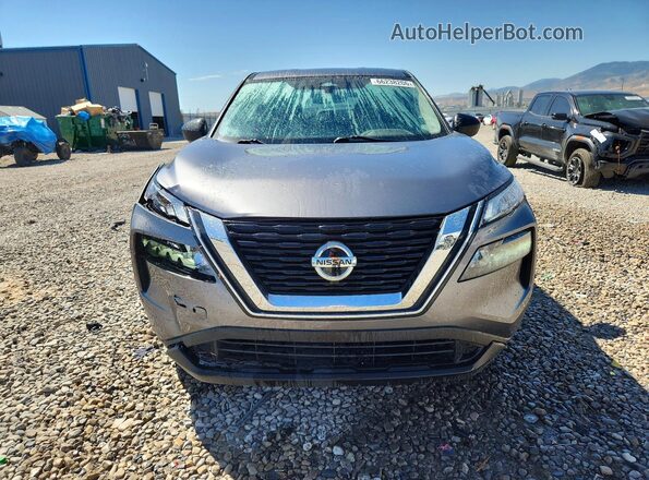 JN8AT3AB7MW211216 2021 NISSAN ROGUE Серый Вид спереди