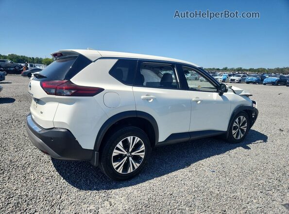 JN8AT3BA2MW013925 2021 NISSAN ROGUE White Rear right