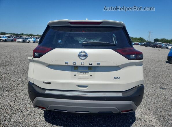 JN8AT3BA2MW013925 2021 NISSAN ROGUE White Rear view