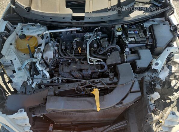 JN8AT3BA2MW013925 2021 NISSAN ROGUE White Engine compartment view