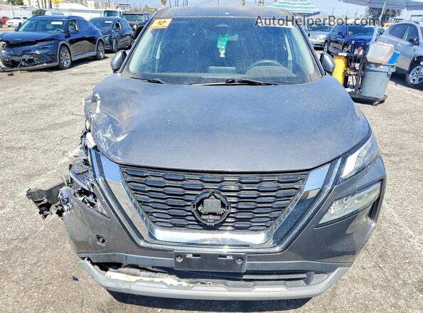 JN8AT3BA3MW008314 2021 NISSAN ROGUE Серый Вид спереди