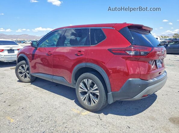 JN8AT3BA3MW008443 2021 NISSAN ROGUE Red Tył lewy