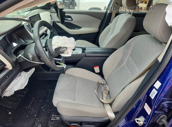 JN8AT3BA3MW015554 2021 NISSAN ROGUE Blue Vista interior delantera