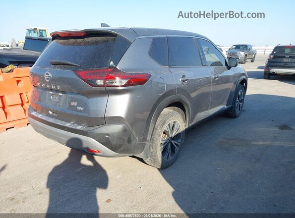 JN8AT3BA7MW003679 2021 NISSAN ROGUE Gray Rear right