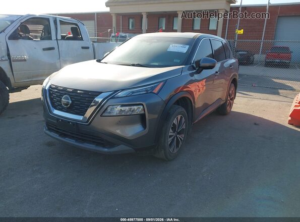 JN8AT3BA7MW003679 2021 NISSAN ROGUE Gray Front left