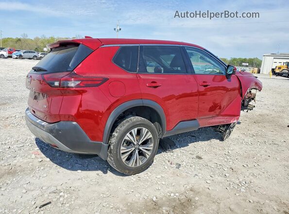 JN8AT3BA7MW010373 2021 NISSAN ROGUE Red Հետևի աջ