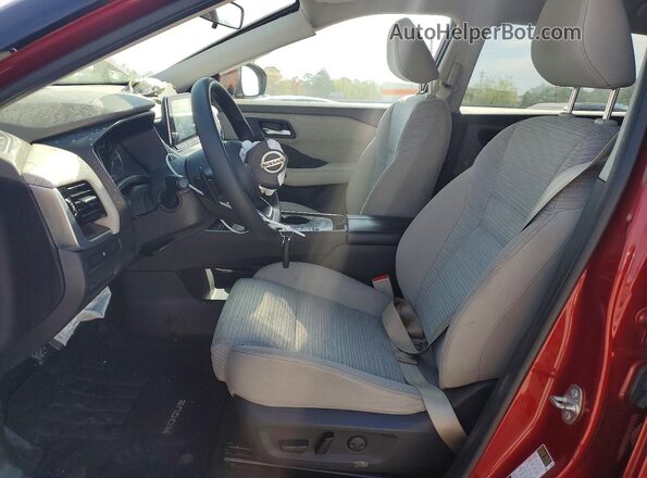 JN8AT3BA7MW010373 2021 NISSAN ROGUE Red Սալոնի դիմացի տեսք