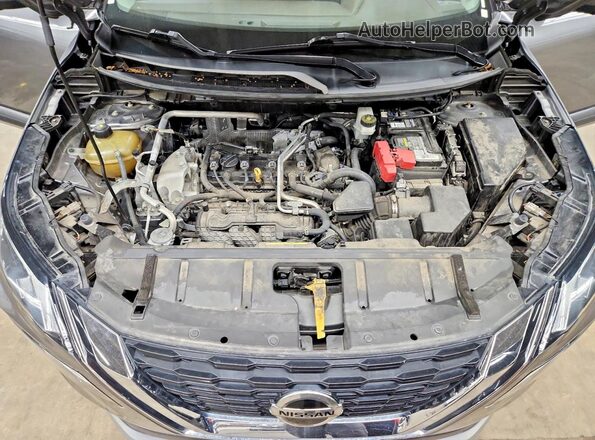 JN8AT3BA7MW024273 2021 NISSAN ROGUE Gray Vista del compartimento del motor