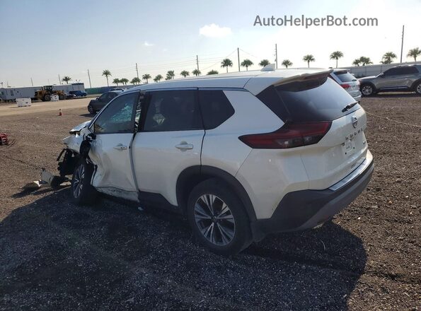 JN8AT3BAXMW011372 2021 NISSAN ROGUE Белый Задняя левая четверть
