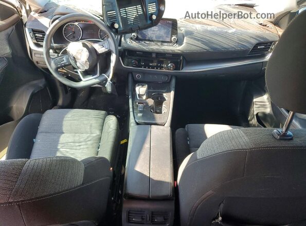JN8AT3BAXMW011372 2021 NISSAN ROGUE Белый Вид панели приборов