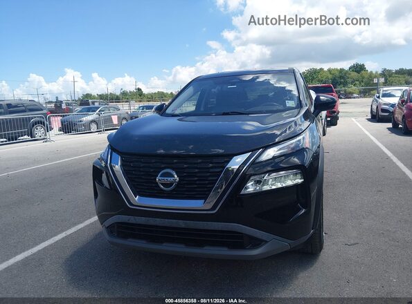 JN8AT3BAXMW012005 2021 NISSAN ROGUE Black Widok zestawu wskaźników