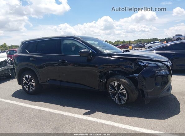 JN8AT3BAXMW012005 2021 NISSAN ROGUE Black Widok wnętrza z tyłu