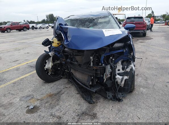 JN8AT3BAXMW023263 2021 NISSAN ROGUE Синий Вид спереди