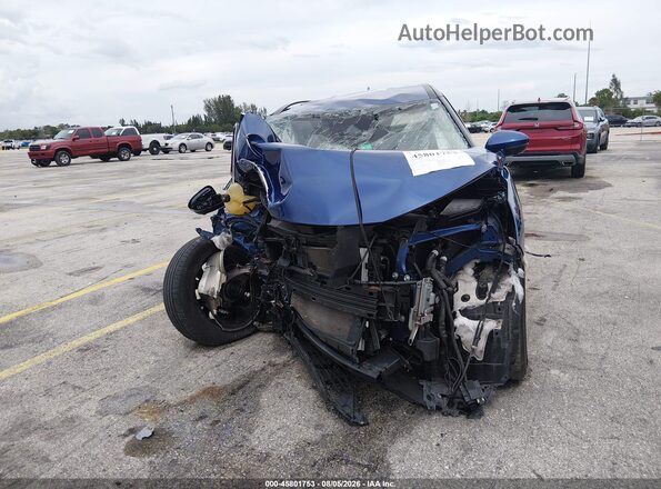 JN8AT3BAXMW023263 2021 NISSAN ROGUE Синий Вид задней части салона