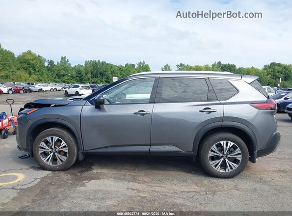 JN8AT3BB0MW230057 2021 NISSAN ROGUE Gray Панорамний вид салону 360°