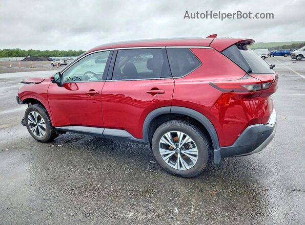 JN8AT3BB5MW227977 2021 NISSAN ROGUE Red Tył lewy