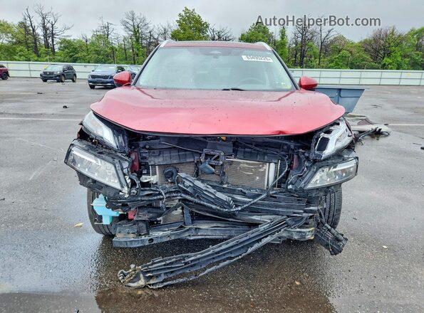 JN8AT3BB5MW227977 2021 NISSAN ROGUE Red Widok z przodu