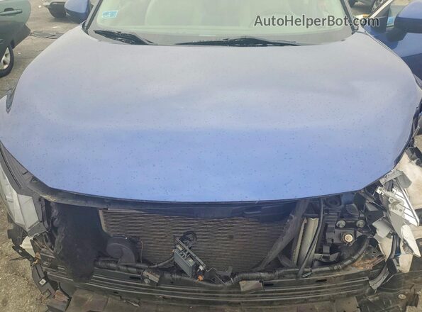 JN8AT3BB8MW236110 2021 NISSAN ROGUE Синий Вид подкапотного пространства