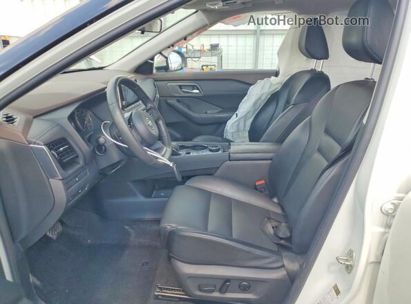 JN8AT3BB8MW238309 2021 NISSAN ROGUE White წინა სალონის ხედი