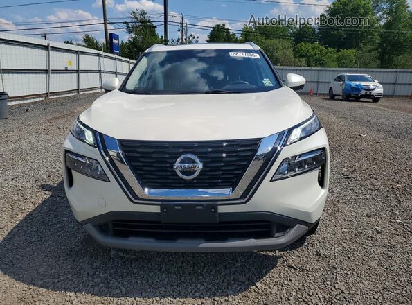 JN8AT3BB8MW238309 2021 NISSAN ROGUE White წინა ხედი