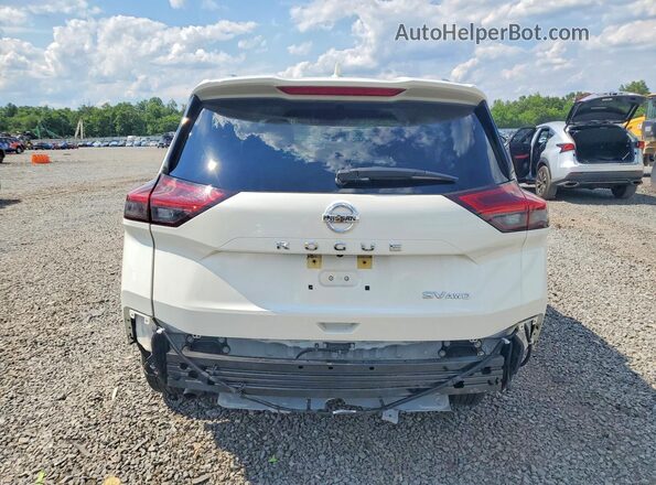 JN8AT3BB8MW238309 2021 NISSAN ROGUE White უკანა ხედი