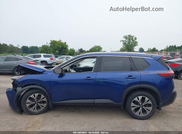 JN8AT3BBXMW233919 2021 NISSAN ROGUE Blue 