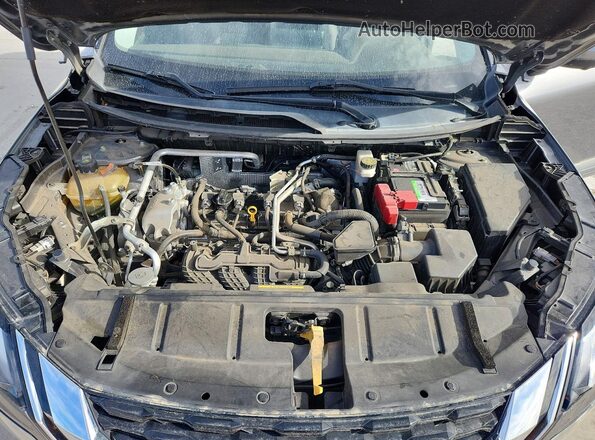 JN8AT3BBXMW237713 2021 NISSAN ROGUE Gray უკანა სალონის ხედი