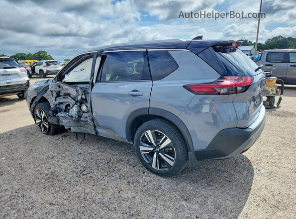 JN8AT3CA1MW006544 2021 NISSAN ROGUE Gray Задня ліва чверть