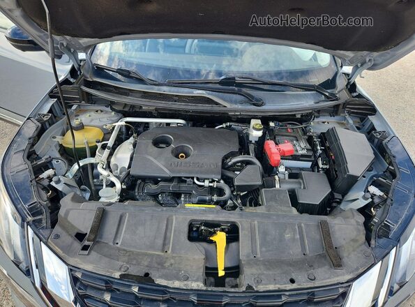 JN8AT3CA1MW006544 2021 NISSAN ROGUE Gray Вид підкапотного простору