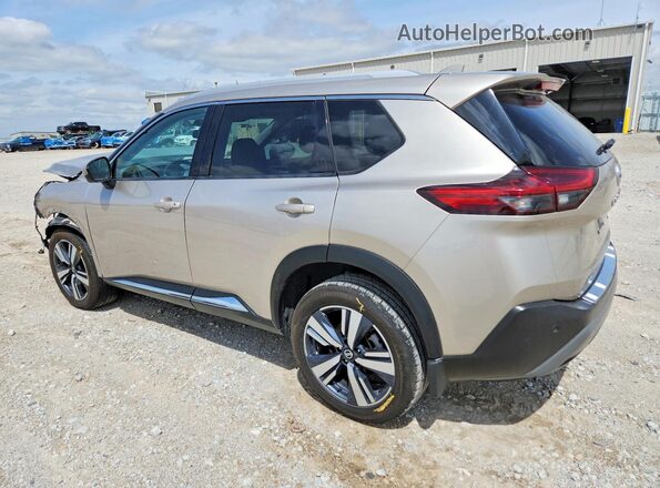JN8AT3CA1MW019794 2021 NISSAN ROGUE Silver Հետևի ձախ