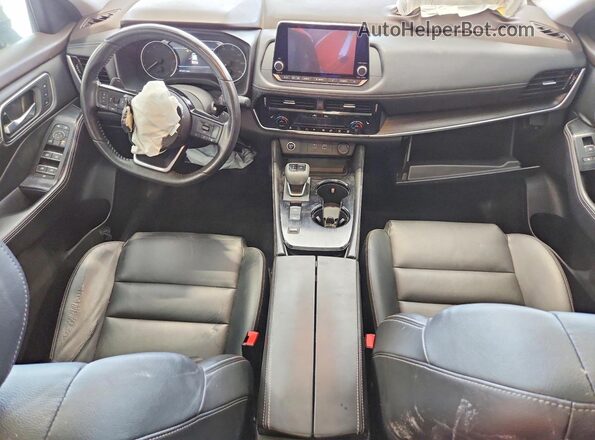 JN8AT3CA1MW019794 2021 NISSAN ROGUE Silver Առջևի վահանակի տեսք