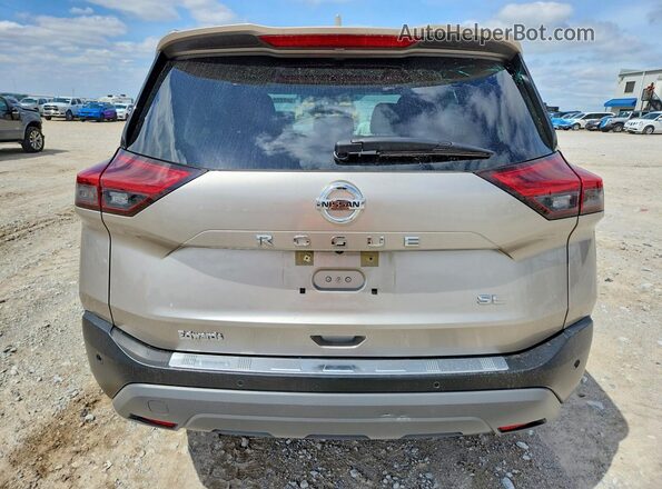 JN8AT3CA1MW019794 2021 NISSAN ROGUE Silver Հետևի տեսք