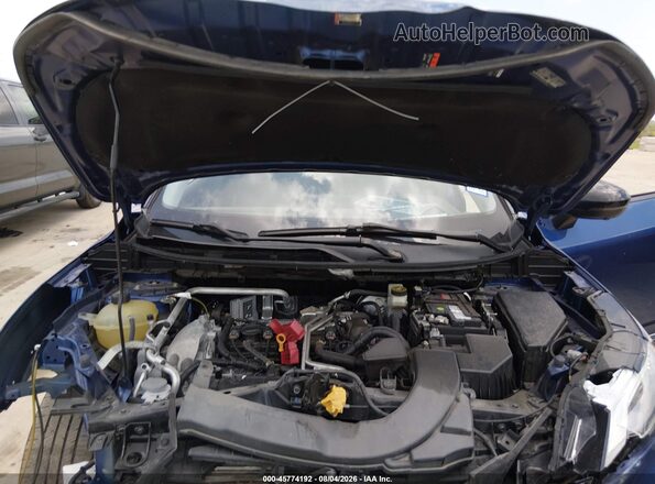 JN8AT3CA5MW024674 2021 NISSAN ROGUE Blue Widok z tyłu