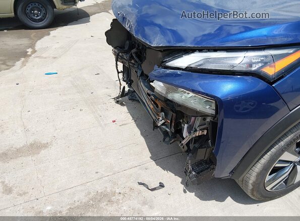 JN8AT3CA5MW024674 2021 NISSAN ROGUE Blue Widok z przodu