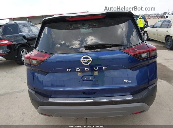 JN8AT3CA5MW024674 2021 NISSAN ROGUE Blue 
