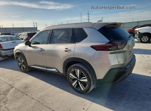JN8AT3CA7MW020593 2021 NISSAN ROGUE Silver უკანა მარცხენა