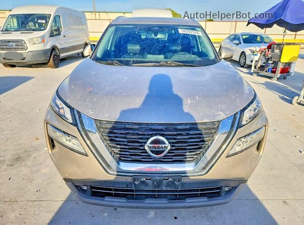 JN8AT3CA7MW020593 2021 NISSAN ROGUE Silver უკანა ხედი