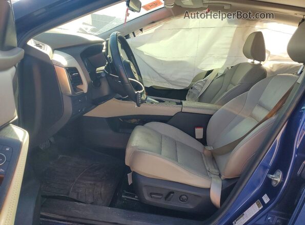 JN8AT3CA8MW024443 2021 NISSAN ROGUE Blue Սալոնի դիմացի տեսք