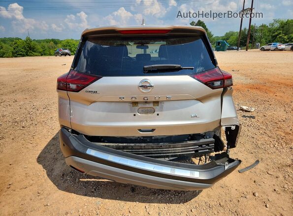 JN8AT3CAXMW027246 2021 NISSAN ROGUE Silver Rear view