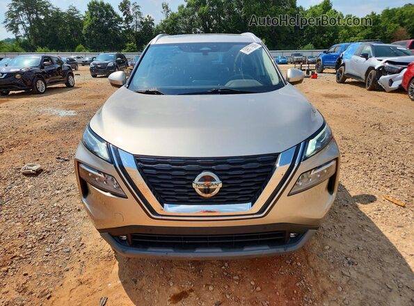 JN8AT3CAXMW027246 2021 NISSAN ROGUE Silver Front view