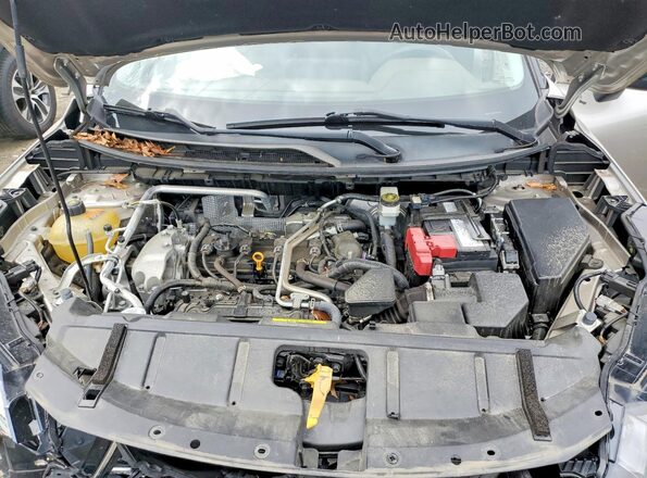 JN8AT3CB0MW232521 2021 NISSAN ROGUE Beige Вид підкапотного простору