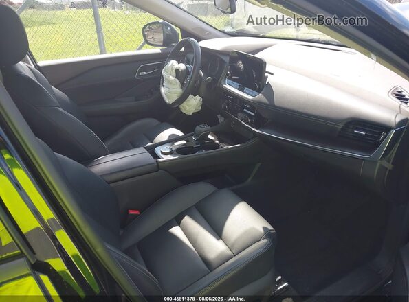 JN8AT3CB2MW242550 2021 NISSAN ROGUE Black Вид салону спереду